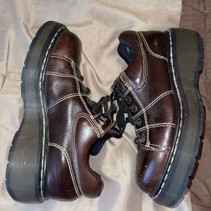 Dr Martens Classic Low Cut Brown Vintage Unisex 8